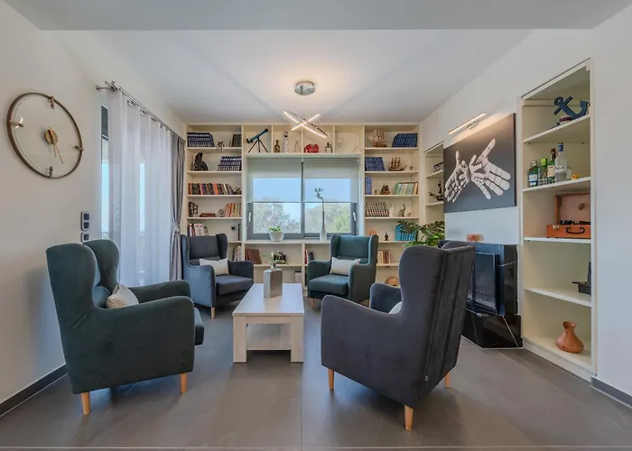 Βίλα 3a's Family Villa, Sauna, Gym, Ping Pong & Toys Ρέθυμνο