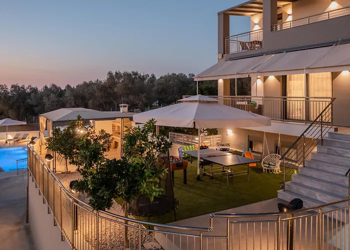 Willa 3a's Family Villa, Sauna, Gym, Ping Pong & Toys Retimno